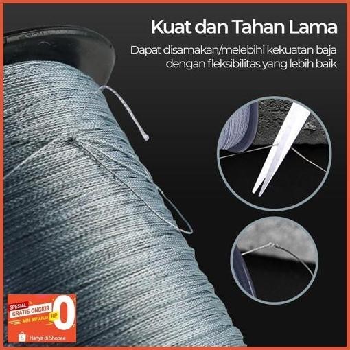 Baru Senar Pe Pancing 500M Senar Pe Berkualitas Dan Murah -  Senar Pancing Anti Kriting Senar Pe Ter