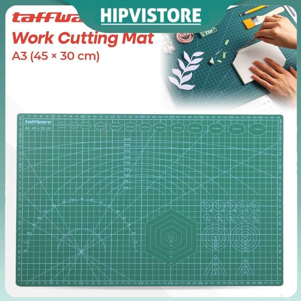 

Taffware Alas Potong Work Cutting Mat Pad A3 45 x 30cm