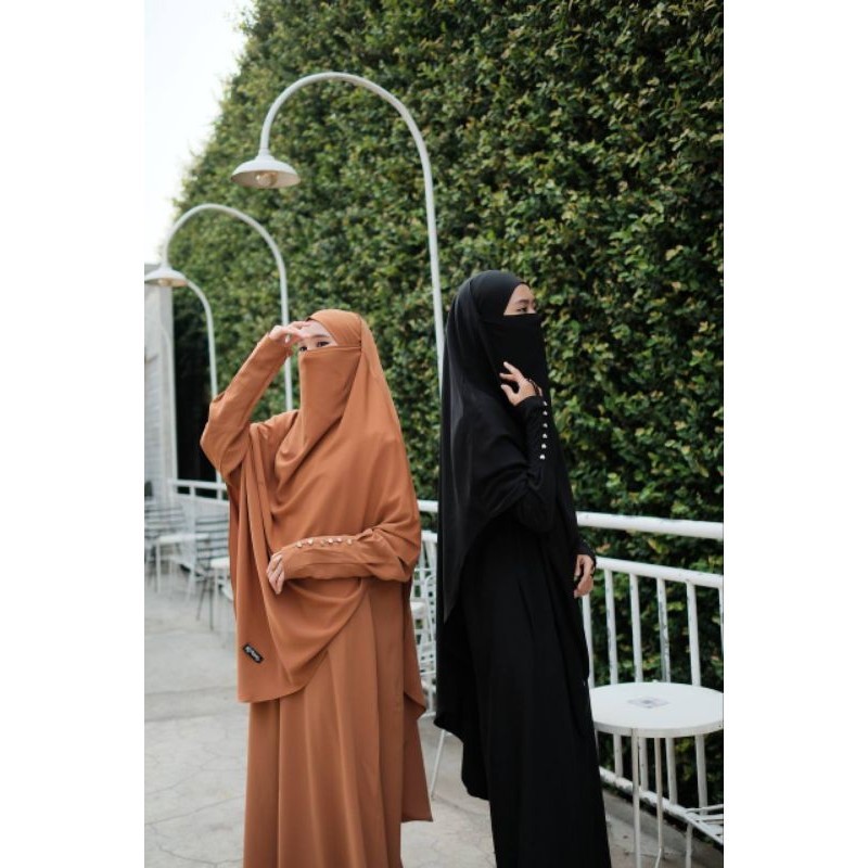 French Khimar Love by Khumaira Syar'i | French Khimar instan