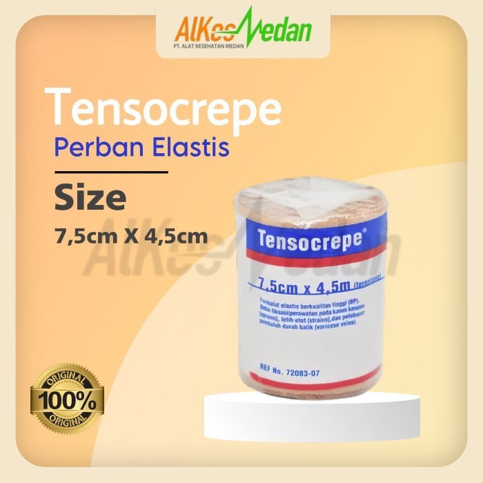 Tensocrepe 3 Inci Bsn Perban Elastis 3 Inch 7.5 Cm X 4.5M