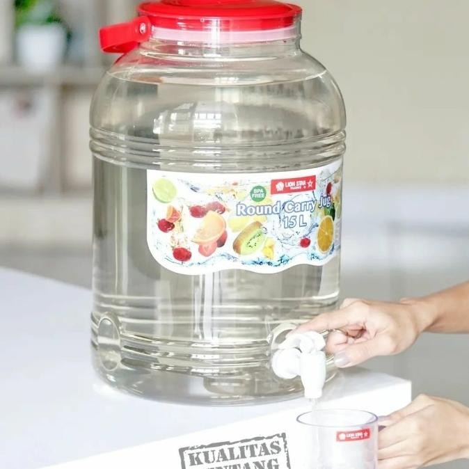 Drink Jar Dispenser Galon 15 liter Lion Star