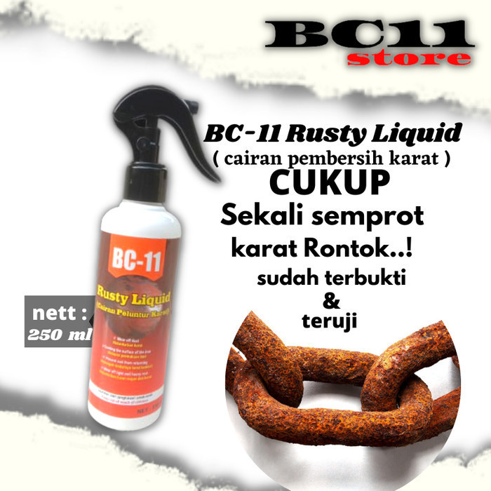 Cairan Pembersih Karat Penghilang Karat Besi Rantai Sepeda Motor