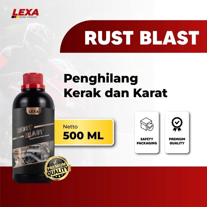 Rust Blast Pembersih Kerak Mesin Motor Mobil Rust Remover
