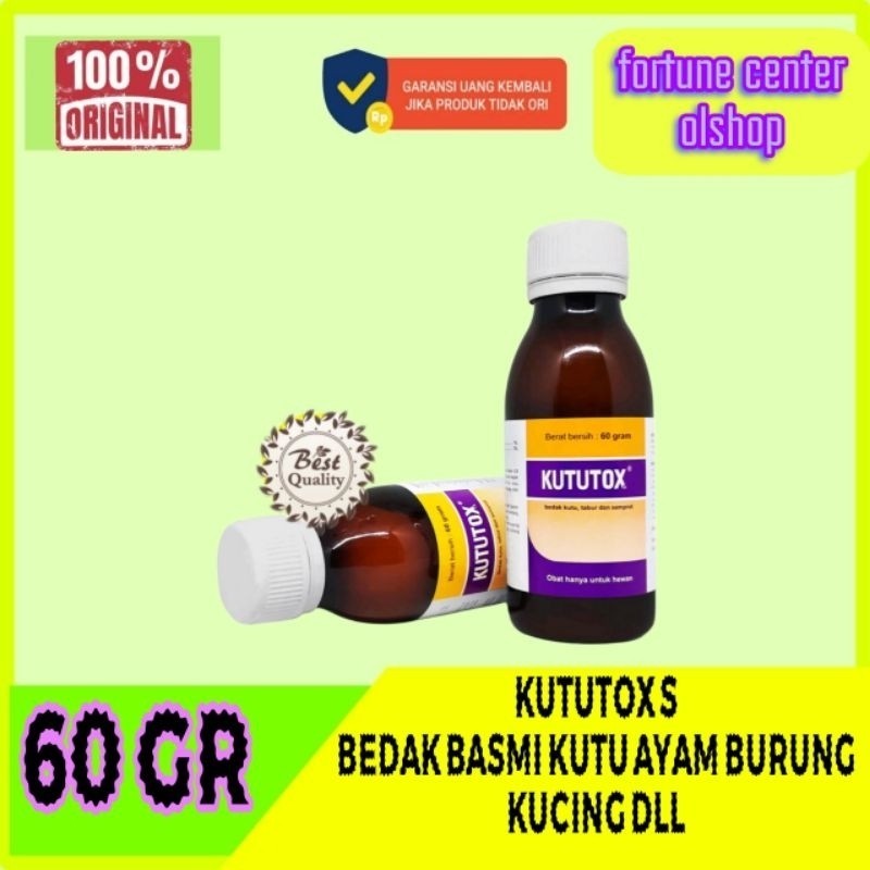 kututox-s kututox obat ayam burung kucing hewan lainÿa kutuan by medion