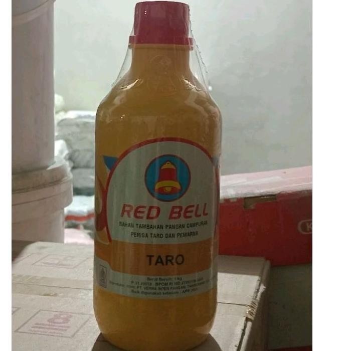 

Pasta Perisa Taro 1 Kg Red Bell Kemasan Botol