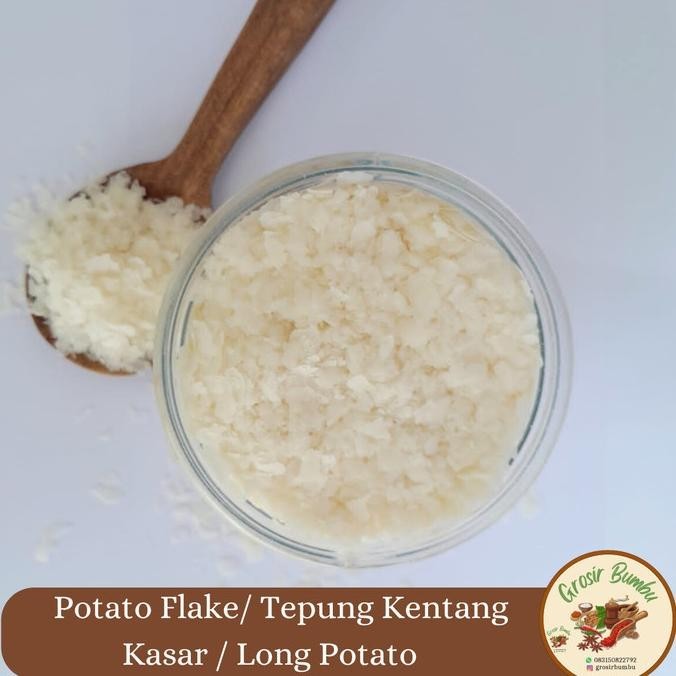 

Long Potato / Tepung Kentang Kasar / Potato Flake 1kg