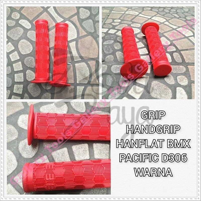GRIP HANDGRIP HANFLAT BMX PACIFIC D306 WARNA Sepeda Aksesoris Sparepart