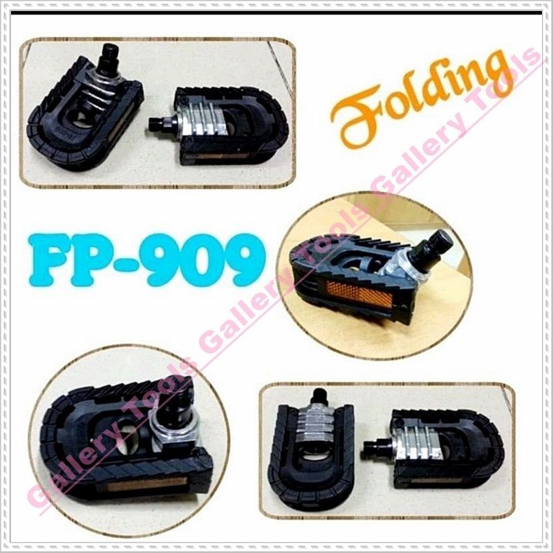 PEDAL FOLDING sepeda LIPAT PLASTIK  ALLOY Sepeda Aksesoris Sparepart