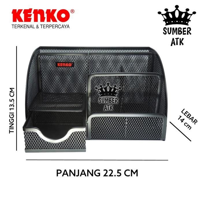 

Desk Set MDS-204 Mesh Wire ( Tempat Alat Tulis Jaring )