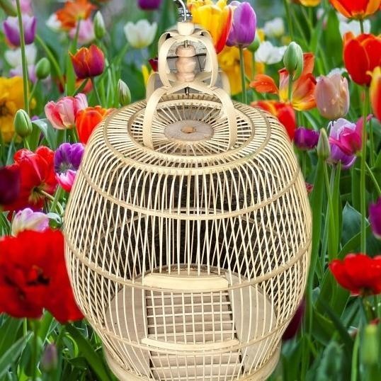 Sangkar Burung El Gentong Bulat Kandang Cungkok Biasa Perkutut