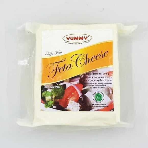 

Yummy feta cheese 250gr keju GM