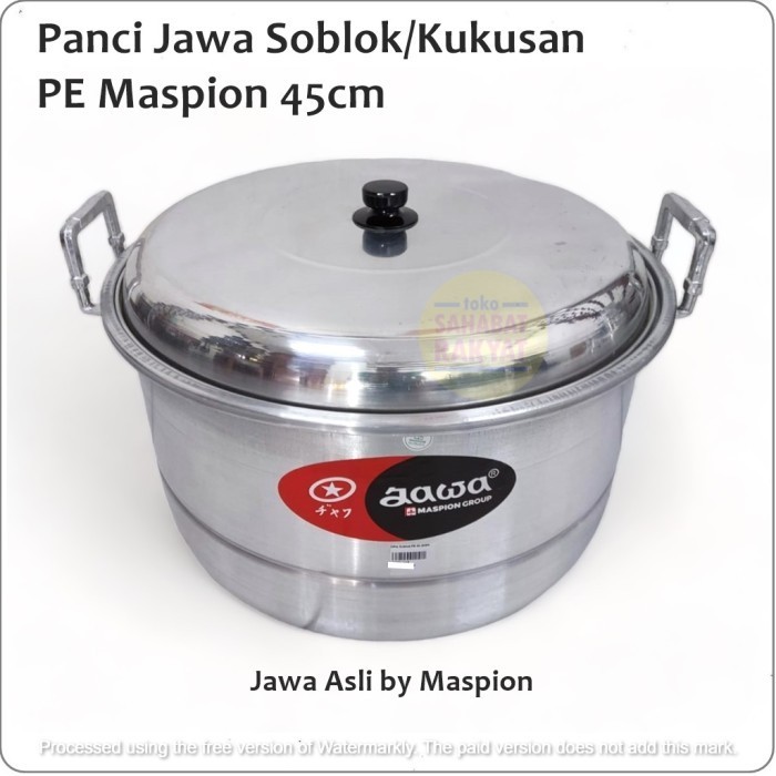 Panci Soblok/Kukusan/Steamer Jawa Pe 45 Maspion