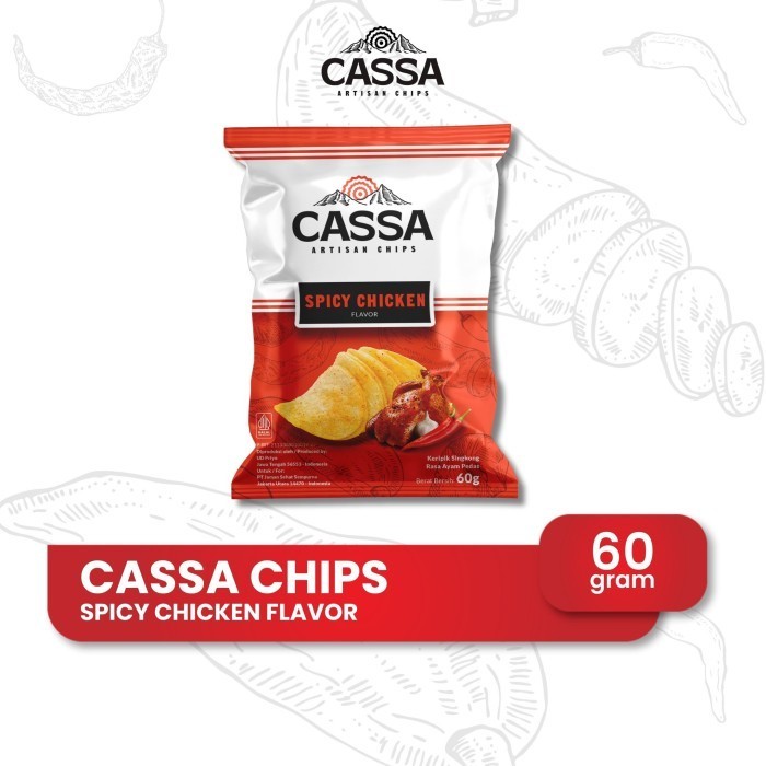 

cASSA CHIPS BARBEQUE 60G