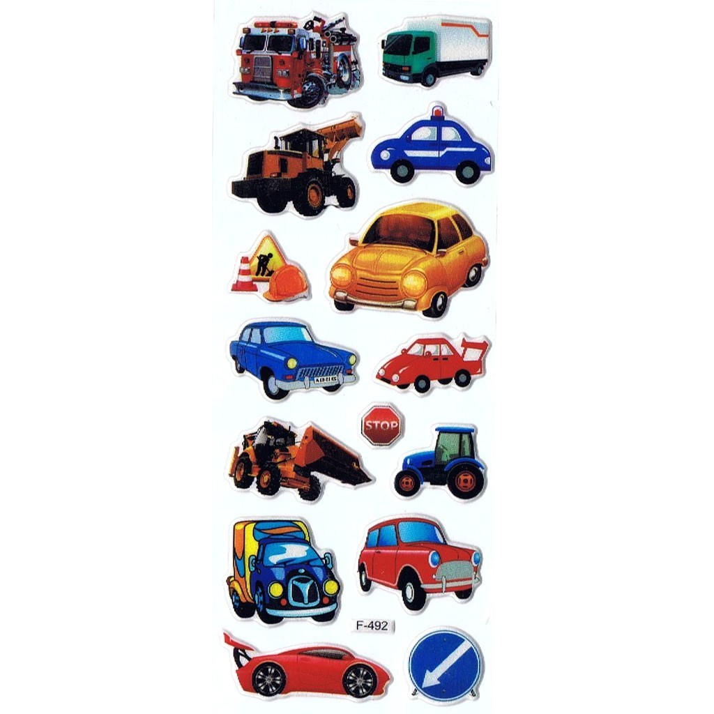 

SK482 Stiker Sticker Timbul Set Strip Aneka Gambar Kartun Kendaraan