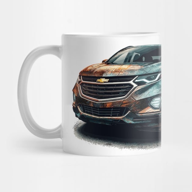 Mug Kopi Chevrolet Equinox Chevrolet Equinox Coffee Mug