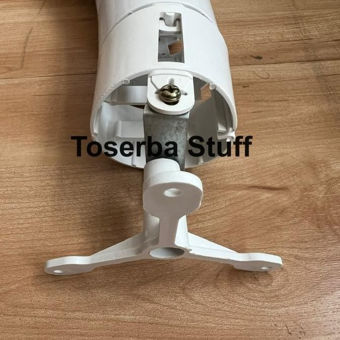 Pelindung Kabel Spiral Duct Ulir Belalai Protektor Cover Meja Putih  Ready