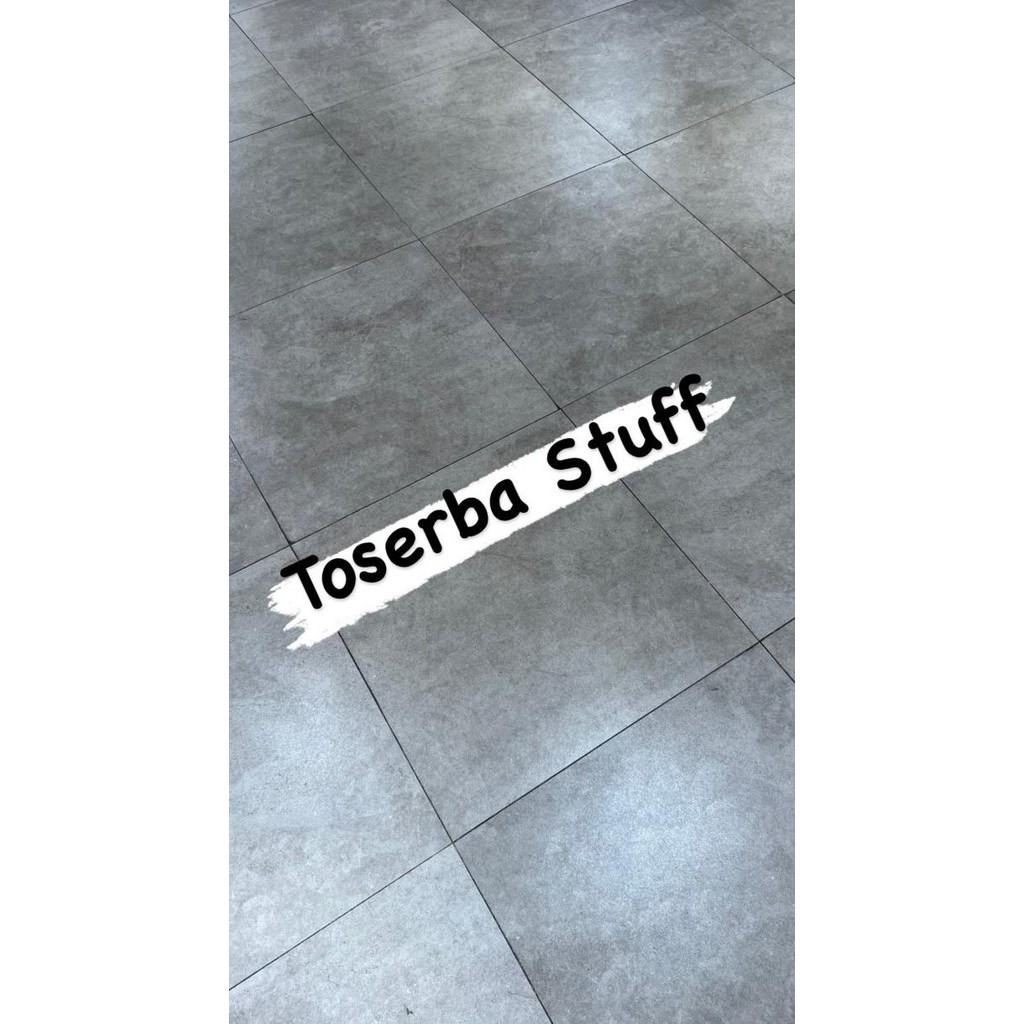 Keramik Lantai 60X60 Motif Aci Semen Abu Abu Harga Per Meter Persegi  Ready