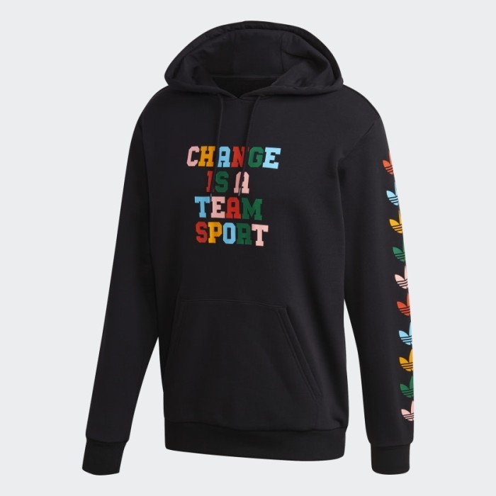 Adidas Change Is A Team Sport Hoodie Black Originals