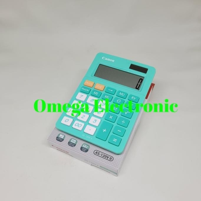 

Canon AS-120V Calculator Desktop Kalkulator Stylish Warna Colorful AS