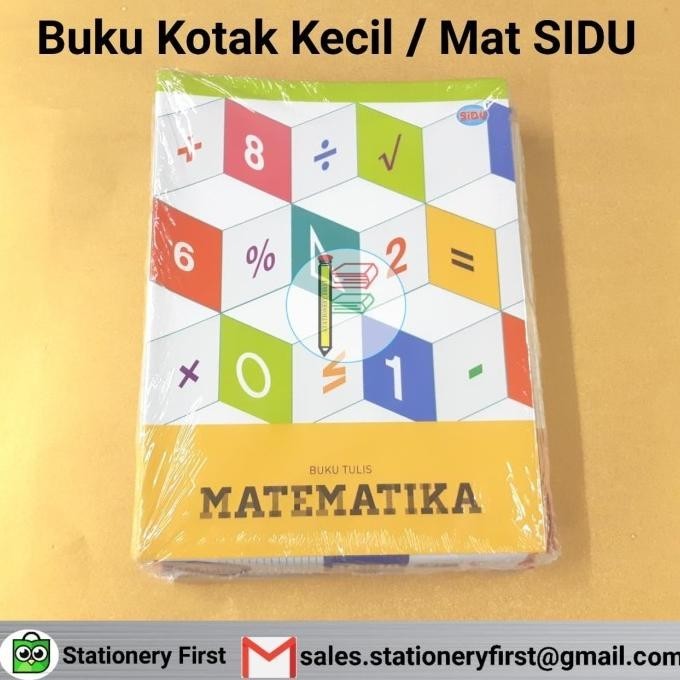 

Buku Tulis Sidu Kotak Kecil Matematika Sinar Dunia 38 Lembar 10 Buku