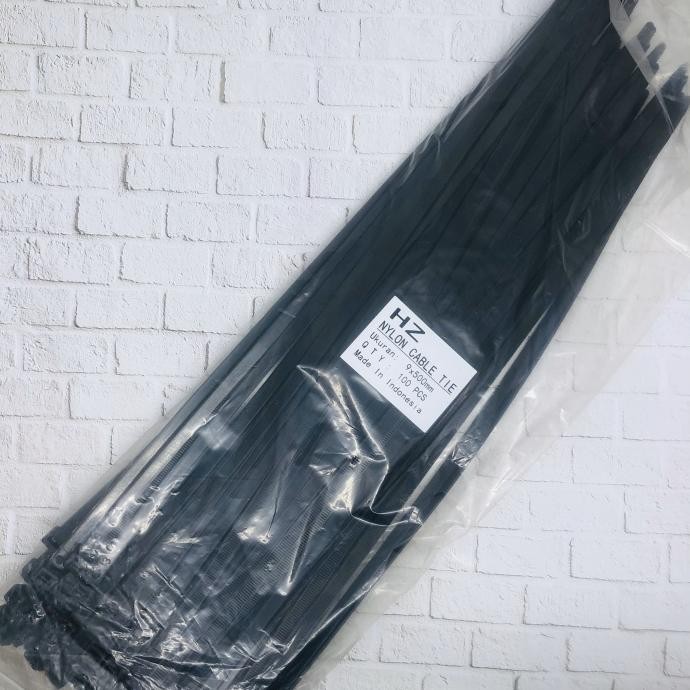 

HZ Cable Ties/kable tis/kabel ties 9 x 50 mm Black and hitam &putih