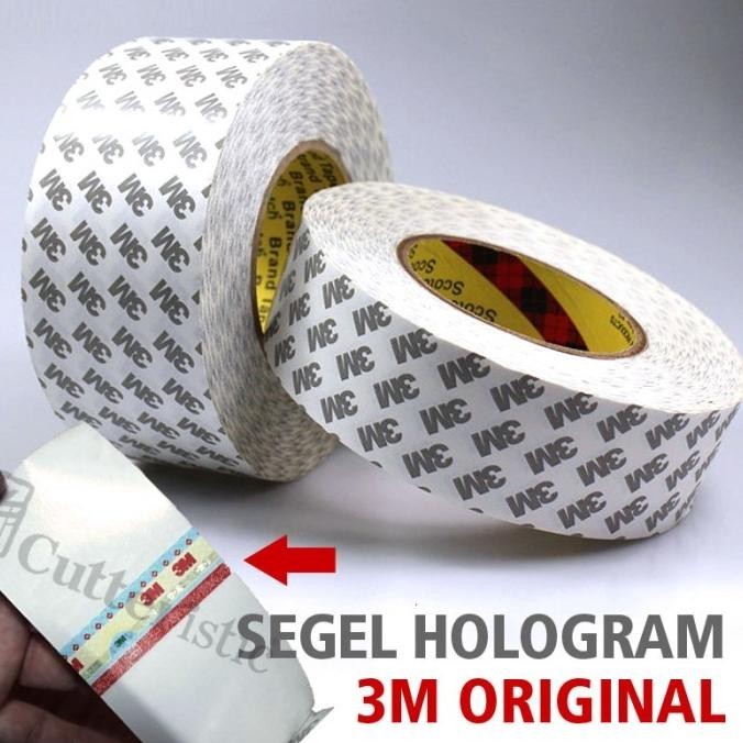 3M Double Tape 25mm 50mm x 50 M, 9080a Tisu Tissue Tissu