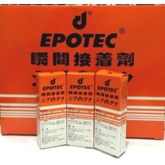 

Lem Korea Epotec / Lem Setan Serbaguna per box isi 50pcs
