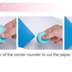 

Pemotong Sudut Kertas/ Corner Round KW Trio