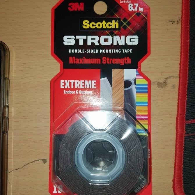 Double Tape 3M Scotch Extreme - Paling Kuat