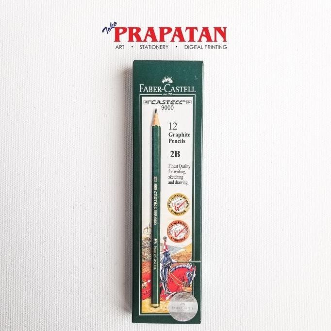 

Faber Castell Graphite Pencils 2B Pack 12 pcs