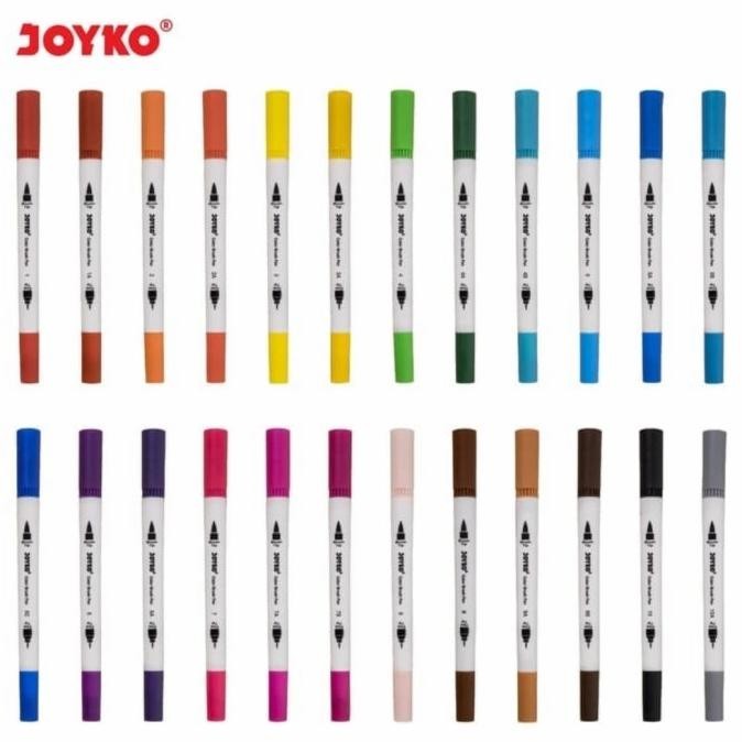 

Color Brush Pen Pena Kuas Warna Joyko CLP-07 24 Warna Color