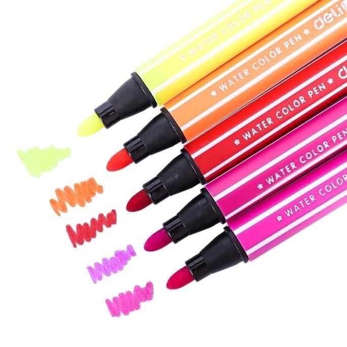 

Deli 70654 felt pen with stamp 24 colors