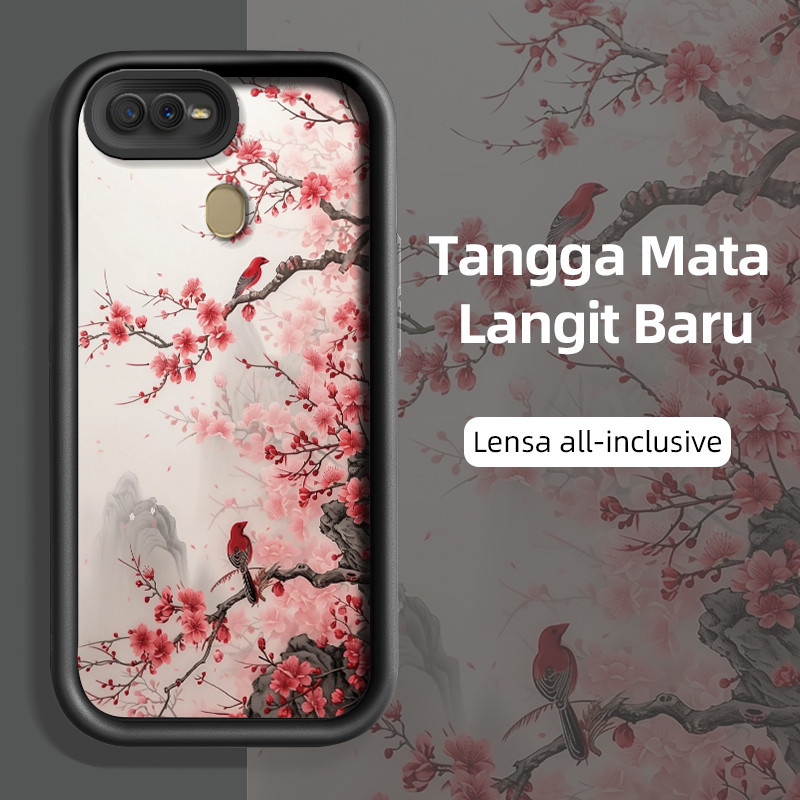 Casing Hp Untuk OPPO A7 A5s A12 A12S A11k A5 A3s A12E Realme C1 Case Casing lembut Softcase sarung H