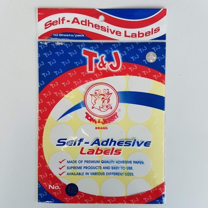 

LABEL TOM JERRY 118 PACK ISI 10 SHEET 贴纸