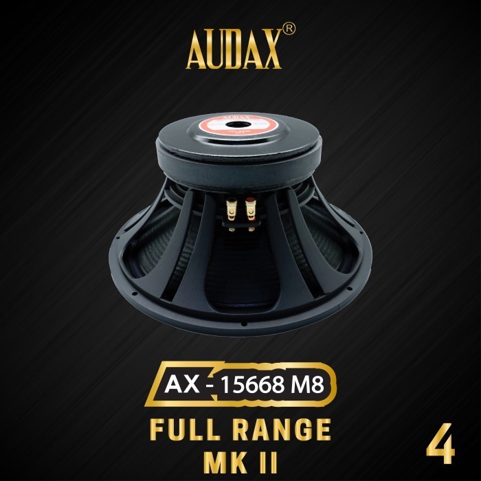 Speaker Pasif 15" Audax Ax-15668 M8 Full Range Mkii