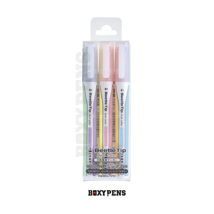 

Kokuyo Beetle Tip 2 Colour Fluorescent