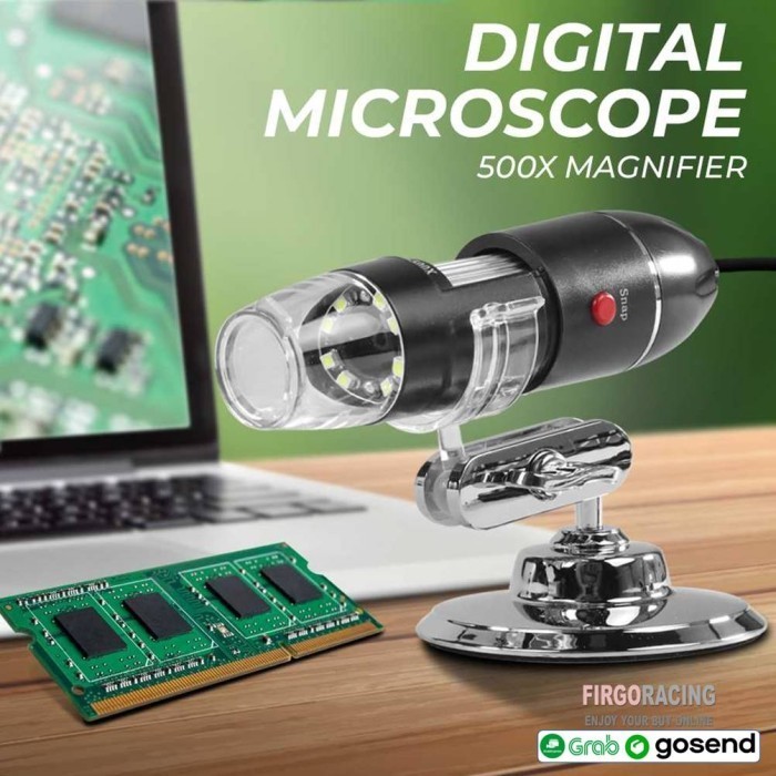 

Microscope Endoscope Camera Magnifier 500X