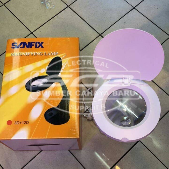 

Sanfix Lampu Kaca Pembesar dengan Switch