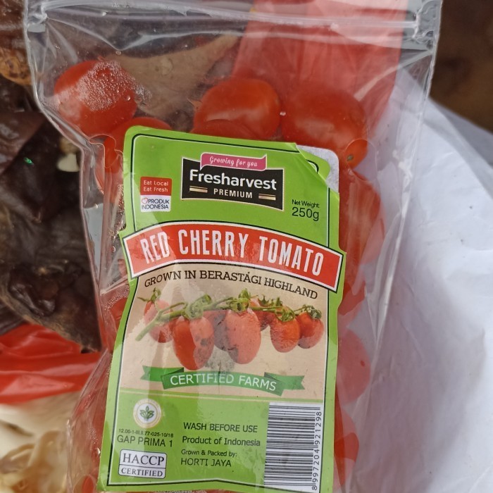 

TOMAT CHERRY 250 GRAM
