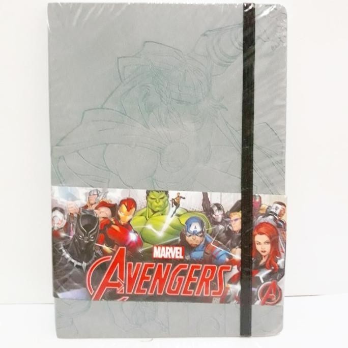 

LIMITED MARVEL x MINISO PU Memo Book / Buku Catatan Thor Avengers