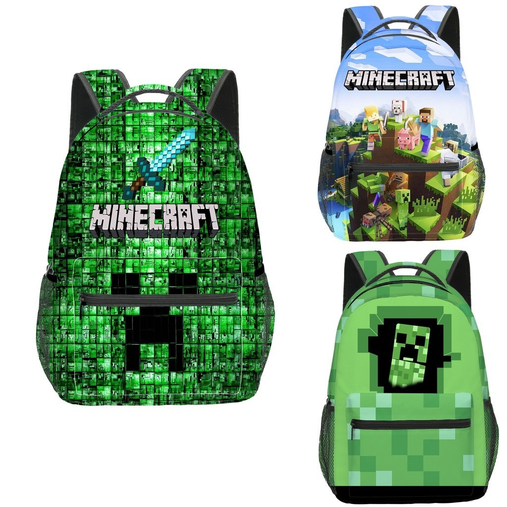 

40*30*17Cm Ransel Gambar Kartun Siswa Minecrafted Tas Sekolah Tas Buku Anak Laki-laki Perempuan Tas Sekolah Anak Ransel Tas Hadiah