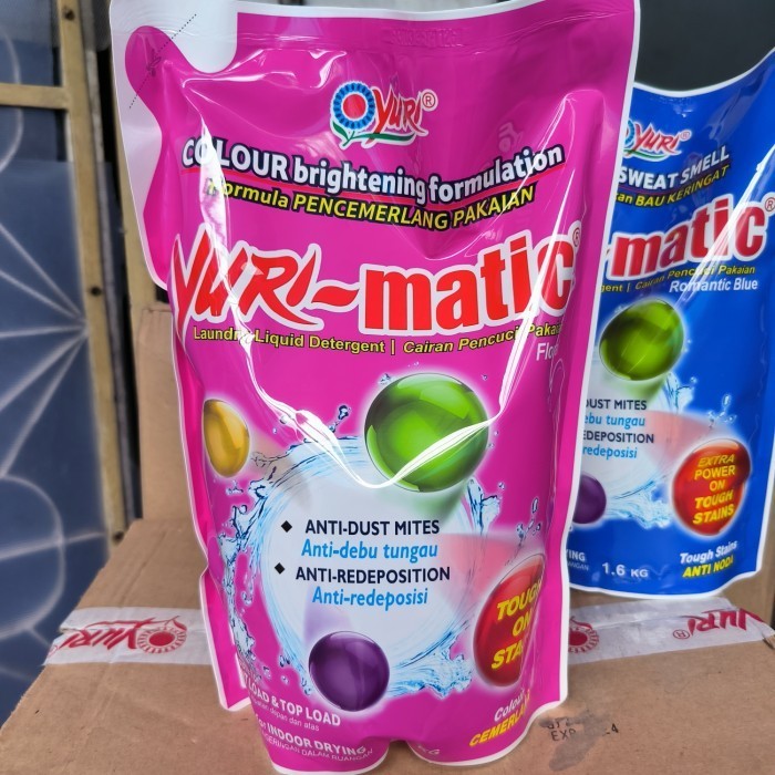 Yuri-Matic (Anti Bacterial Detergent) 1.8Kg