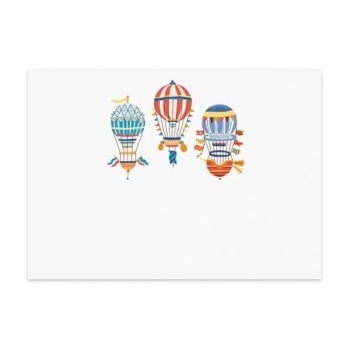 

Note d Montgolfiere Set of 6