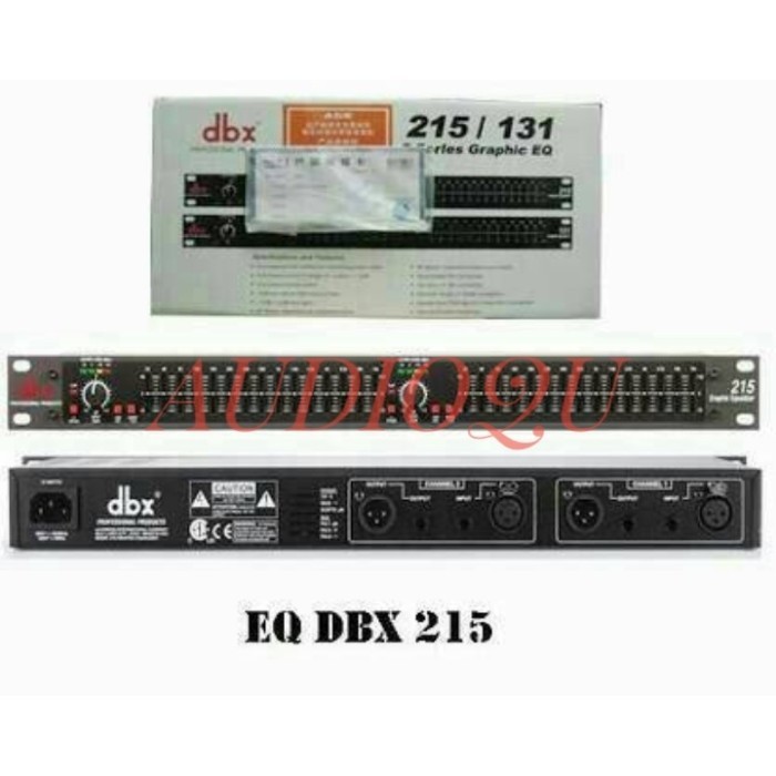 Equalizer Dbx 215/ 131 Dbx 215 131