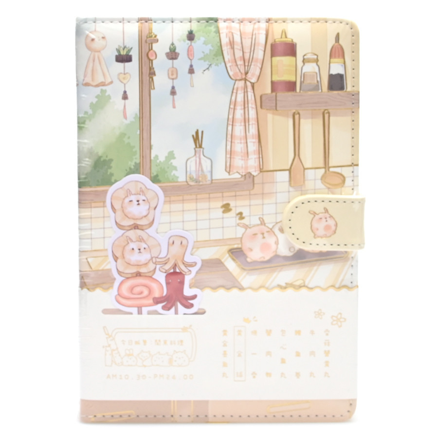 

Rambla - Bunny & Klin Buku Catatan Cute Food Cartoon Notebook