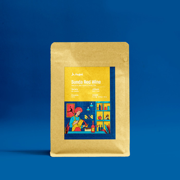 

Sunda Red Wine (200Gr) Single Origin Specialty Coffee Beans