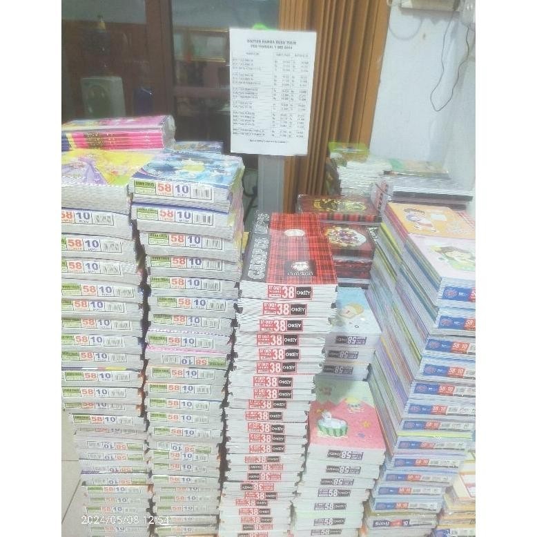 

Flashsale Buku Tulis Sidu 58 BisaCod