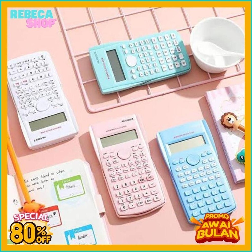 

Kalkulator Scientific Kalkulator Ilmiah Warna Warni Kalkulator Saintifik Scientific Calculator Kk-82Ms (Murmer)