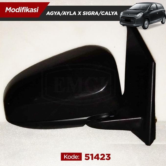 Modifikasi Spion Mobil Agya/Ayla X Sigra/Calya Manual Model Elektrik