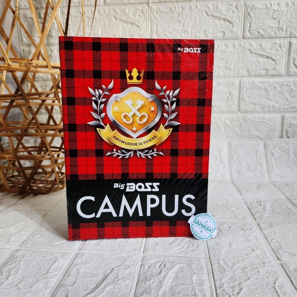 

Diskon Buku Tulis Big Boss Campus 50 Lembar Isi 5 Pcs / Buku Sidu/ Buku Boxy Kertas Tebal Dan Bersih Viral
